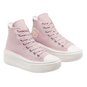 Converse Lilac Pink Move High Top Platform All Star Chuck Taylor Sneakers - 9